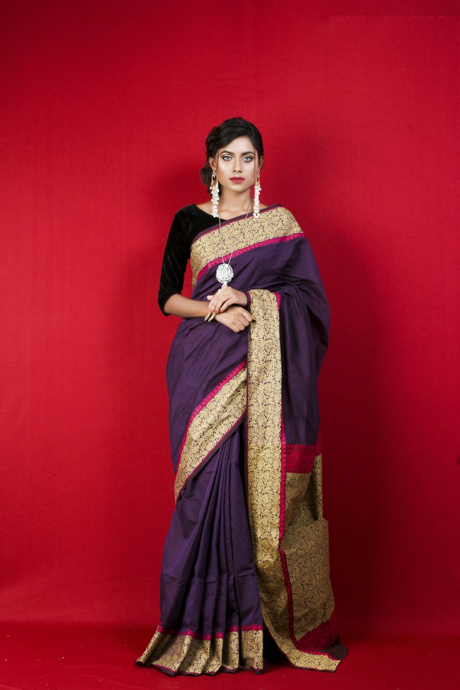 The Sylvie Draped Back Column - Front View